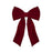 23 x 31cm Luxury Red Velvet Bow