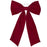 40 x 60cm Luxury Red Velvet Bow