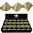 Metallic Gold Ruffle Ribbon - 10cm x 2.7m