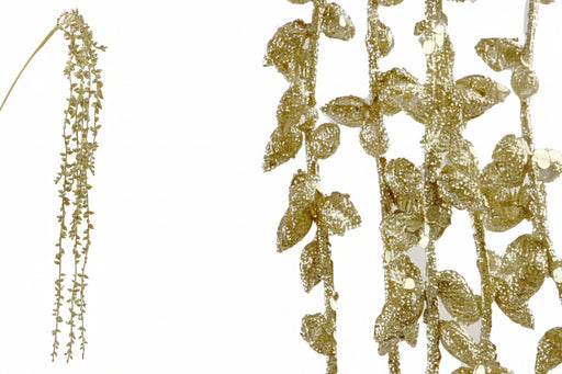 110cm Glitter Catkins Champagne