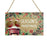 Seasons Tweetings Wooden Sign 20x12cm