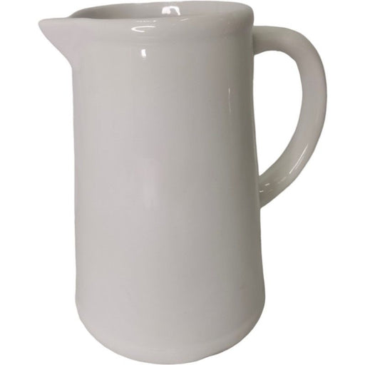 Epsom Ceramic Jug in White x 18cm