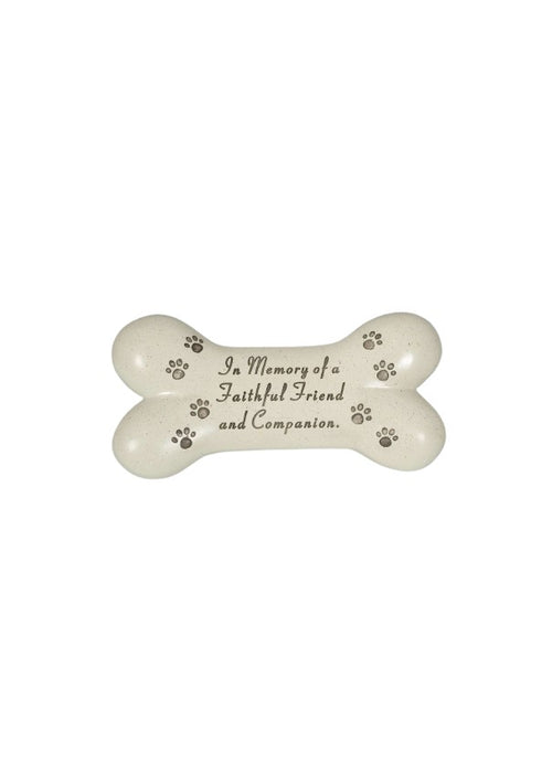 In Memory Of A Faithful Friend And Companion Dog Bone Memorial