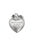 Grandad Silver Cherub Heart