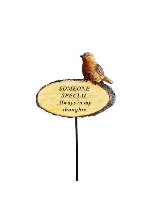 Robin Memorial Stick - Someone Special