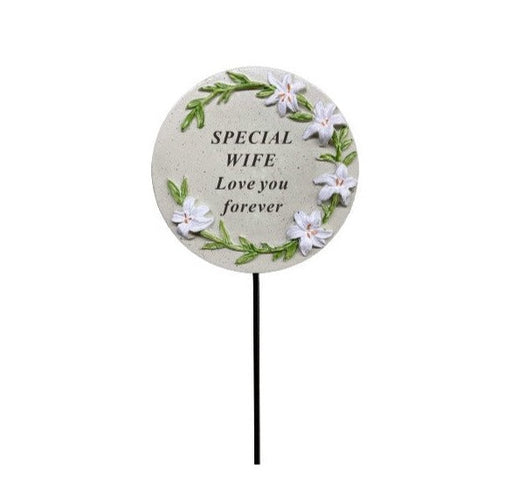Lily Memorial Stick - Wife