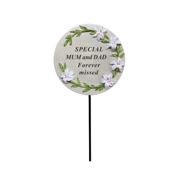Lily Memorial Stick - Mum & Dad