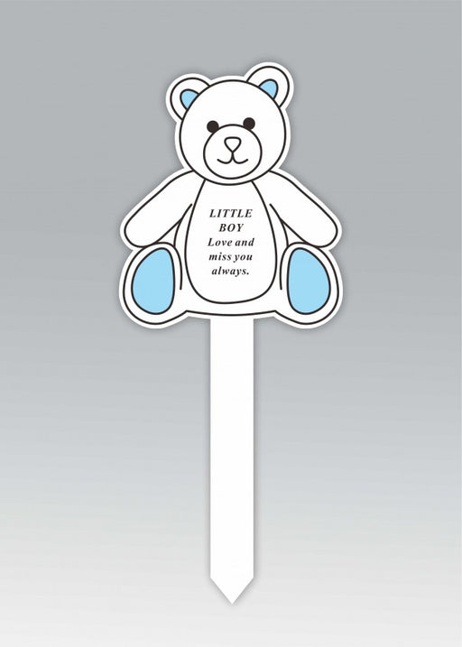 Little Boy Teddy Bear Stake