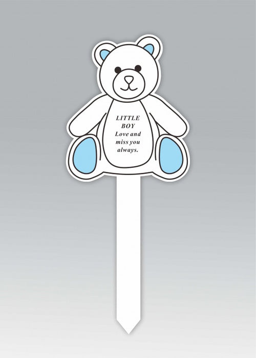 Little Boy Teddy Bear Stake