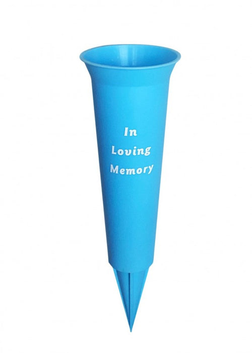 Grave Vase Spike - Light Blue