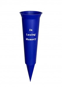 Grave Vase Spike - Dark Blue