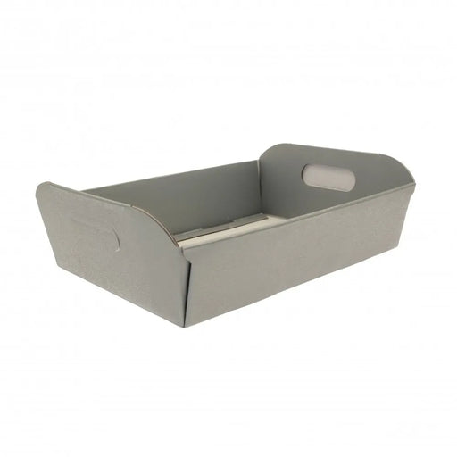 Hamper Cardboard Box - Silver - 38.5cm