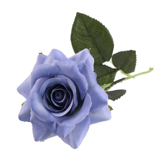 42cm Single stem Blue Rose