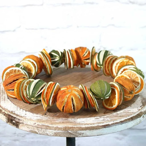 Orange/Green Dried Fruit Mixed Ring - 26cm