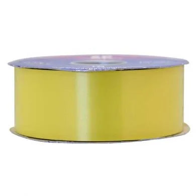 Florist Poly Ribbon -  100 yards x 2"  - Yellow