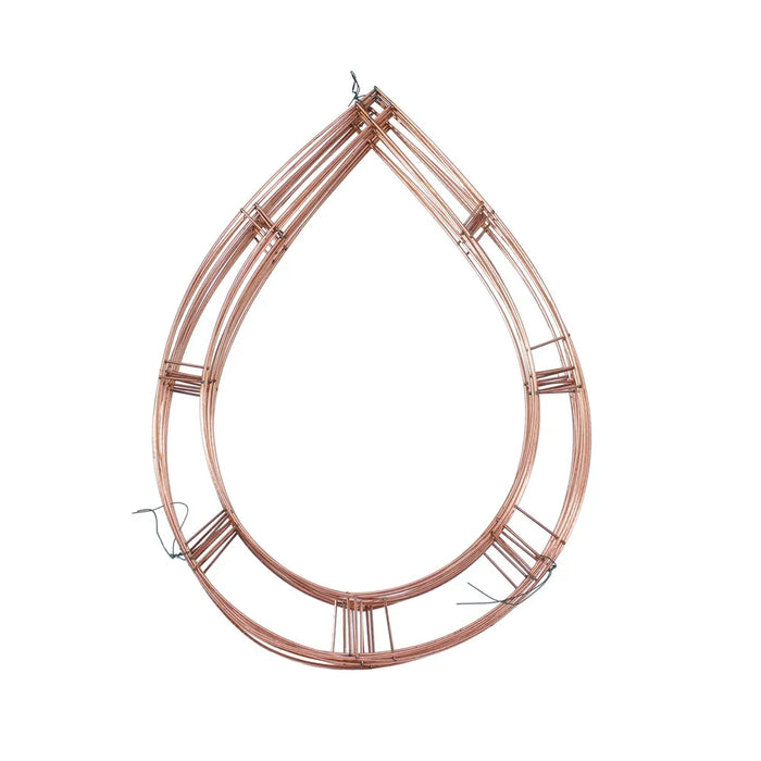 Single 15" Chaplet Wreath Shape Teardrop