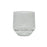 Rigel Ribbed Glass Votive -  H9.5cm x Ø9.7cm
