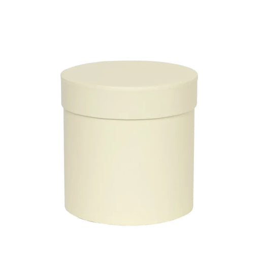 Ivory Hat Box - D13 x H14cm