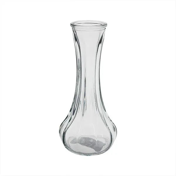 Alison Bud Vase - Clear - 16cm