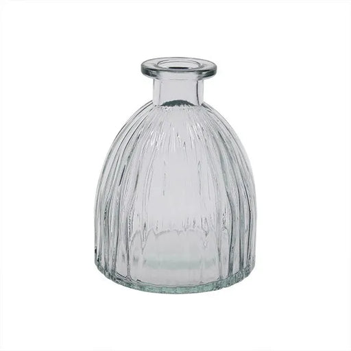 Clarissa Bud Vase - Clear - Diameter 8cm x Height 10cm