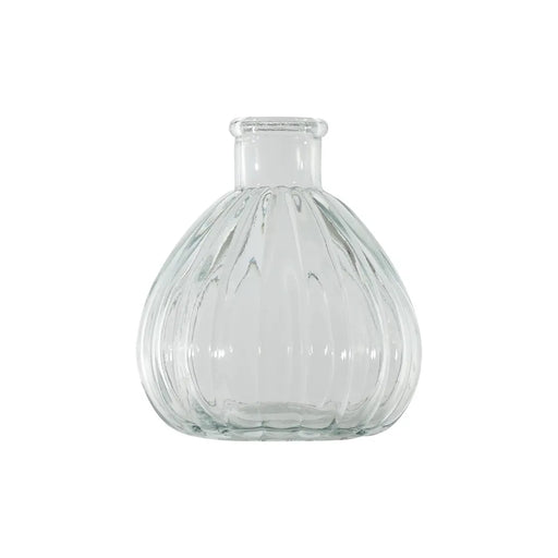 Fleur Ribbed Glass Bud Vase x H9.5cm