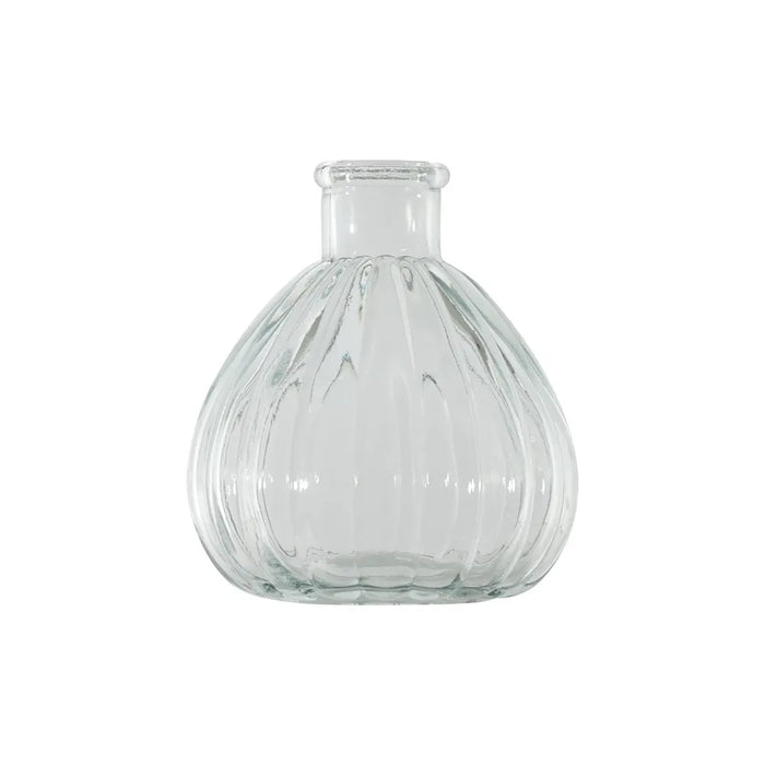 Fleur Ribbed Glass Bud Vase x H9.5cm