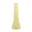 Ashley Glass Bud Vase - H21cm - Yellow