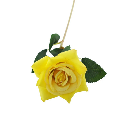 Single Stem Yellow Rose x 35cm length