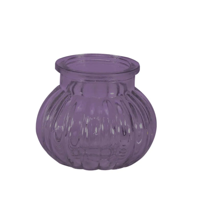 Veneto Glass Bubble Jar - 7.5cm - Lilac