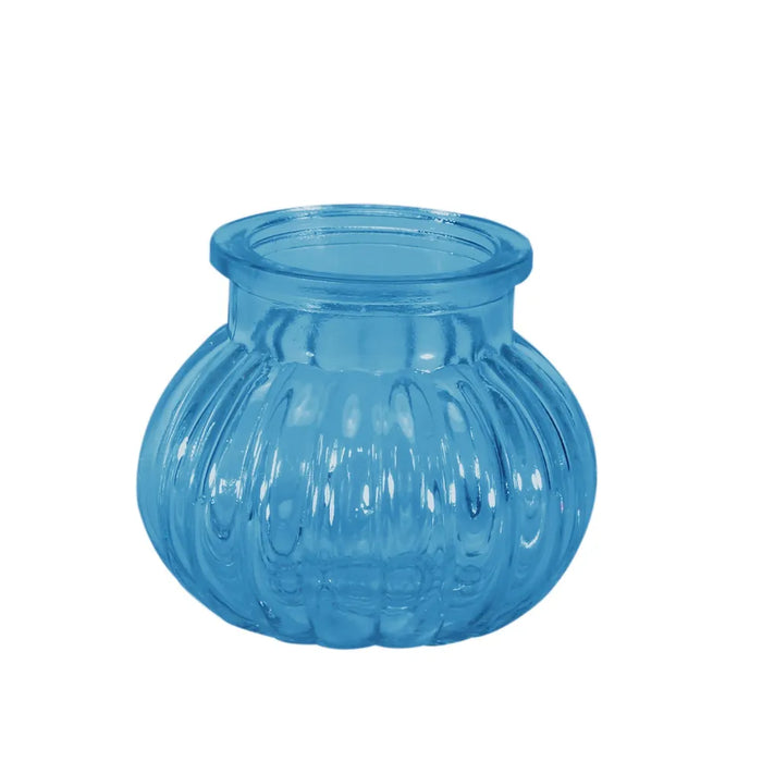Veneto Bubble Jar- Blue - 7.5cm