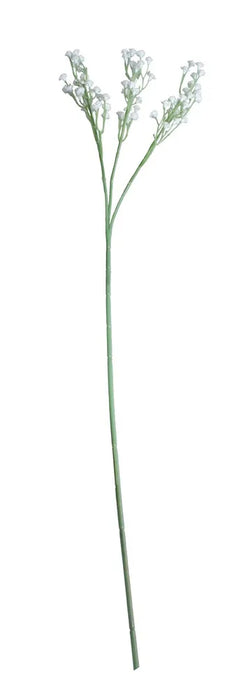 55cm Single Gypsophila Stem  White