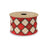 Red Argyle Diamond with Gold glitter Ribbon 63mm x 10yds
