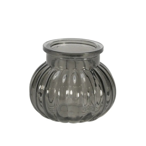 Veneto Bubble Jar-Dove Grey - 7.5cm