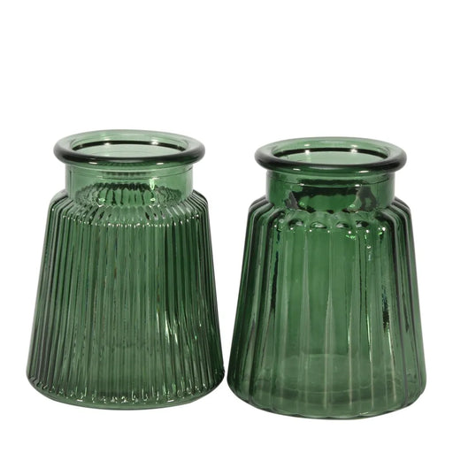 Single 12cm Oscar Vase - Pear Green - One Selected at Random