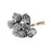 Foam Tea Rose Bud X8 Grey