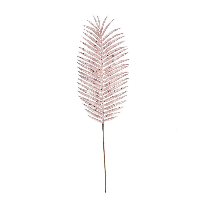 Glitter Palm Leaf x 70cm -  Pink