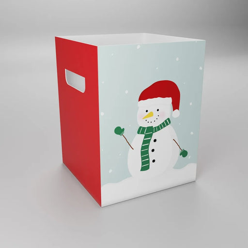 Snowman Flower Box  - Pack of 10