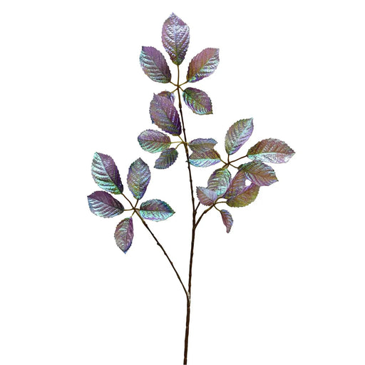 Leaf Spray Iridescent 75cm