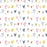 Colourful Hearts Cellophane - 80cm x 100m