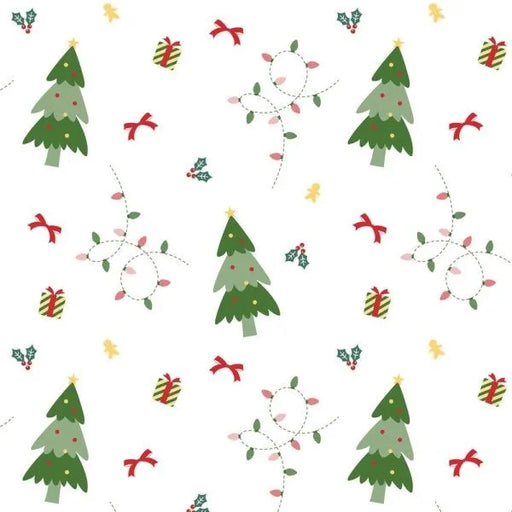 Christmas Tree Fun Frosted Cellophane