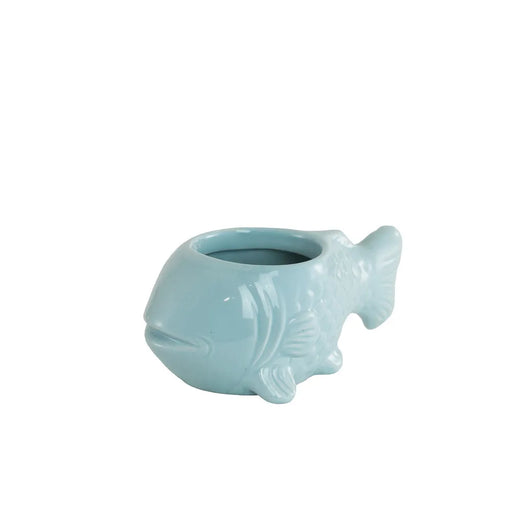 Light Blue Fish Ceramic