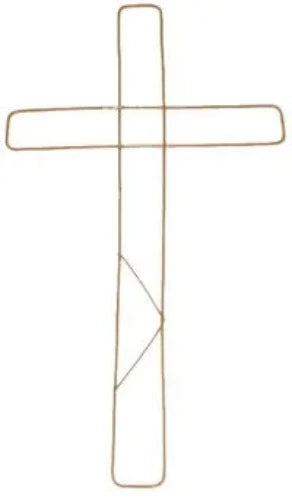 Flat Wire Cross x 15inch - Pack of 20