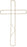 Flat Wire Cross x 15inch - Pack of 20