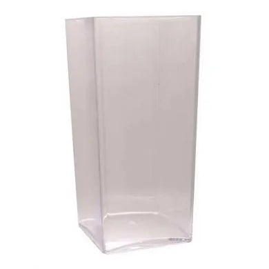 Clear Plastic Vase (H25cm)