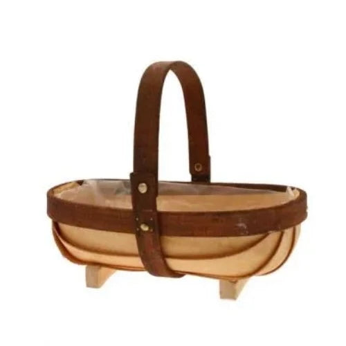 Small Prestwick Two Tone Trug Basket  L28 x H21cm