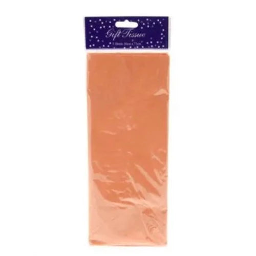 Tissue Paper Pack - 5 sheets - 50 x 75cm - Orange