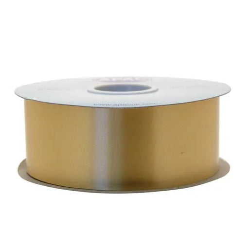 Florist Poly Ribbon -  100 yards x 2"  - Gold