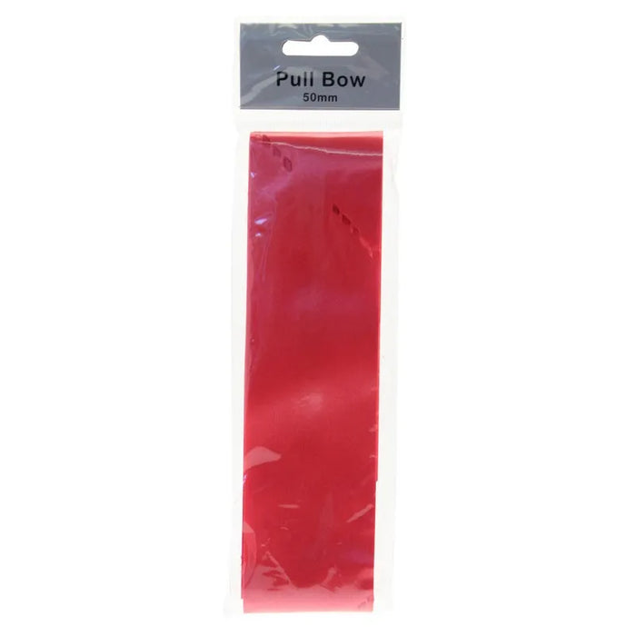 50mm Single Pull Bow - Red