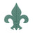 51cm x 59cm - Foam Shapes - Fleur De Lys - Large
