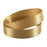 15mm x 20m Double Faced Gold Satin Ribbon